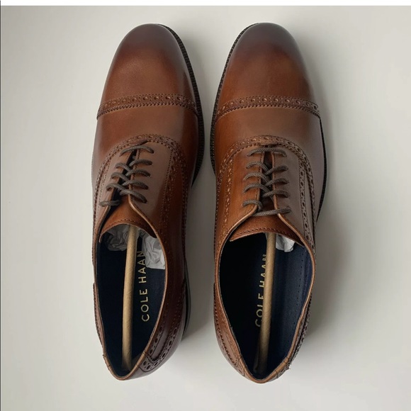 NEW Cole Haan Wayne Cap Toe Oxford Shoes - Picture 5 of 8
